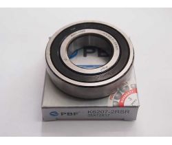 Łożysko K 6207 2RSR - 35x72x17 - Kraśnik PBF FŁT - K6207-2RSR, K62072RSR, CS207, UD207