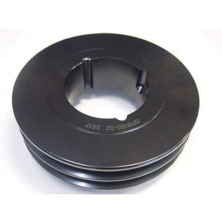 Koło pasowe SPB180-02 2517 - koło pasowe podwójne na taper 2517 - TB SPB180/2