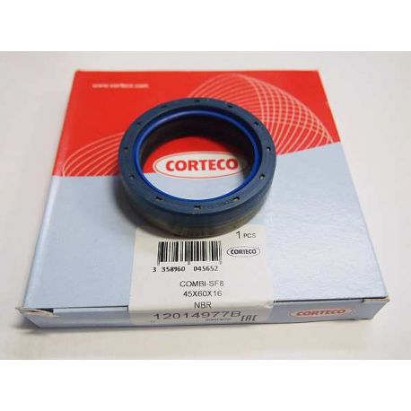 Uszczelniacz, simering - 45x60x16 COMBI - 12014977 B, 144485, 6000104562, 2110602001, ER144485, 6000104562﻿