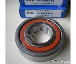 Łożysko 7308 AATB ZVL Slovakia - 40x90x23 - skośne kulkowe