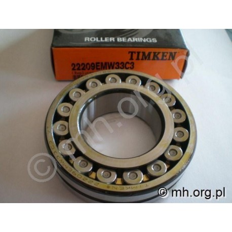Łożysko 243613.0 243613.1 22209 EMW33 C3 - 45x85x23 - TIMKEN
