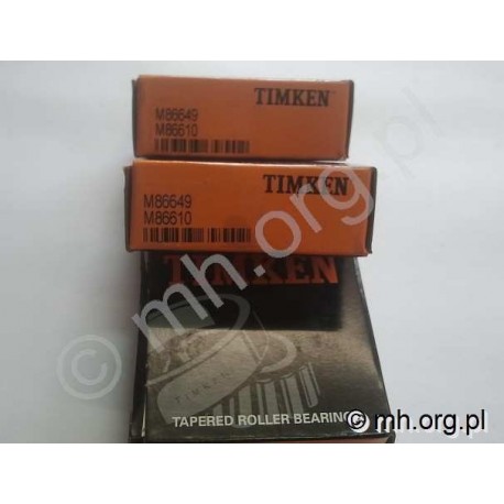 Łożysko M86649 M86610 - TIMKEN USA - 30,16x64,29x21,43