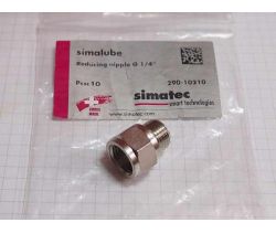 Złączka 1021 - SIMALUBE - nypel 1/4 cala do smarownicy automatycznej - 290-10210