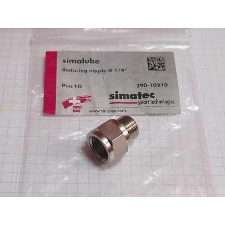 Złączka 1021 - SIMALUBE - nypel 1/4 cala do smarownicy automatycznej - 290-10210